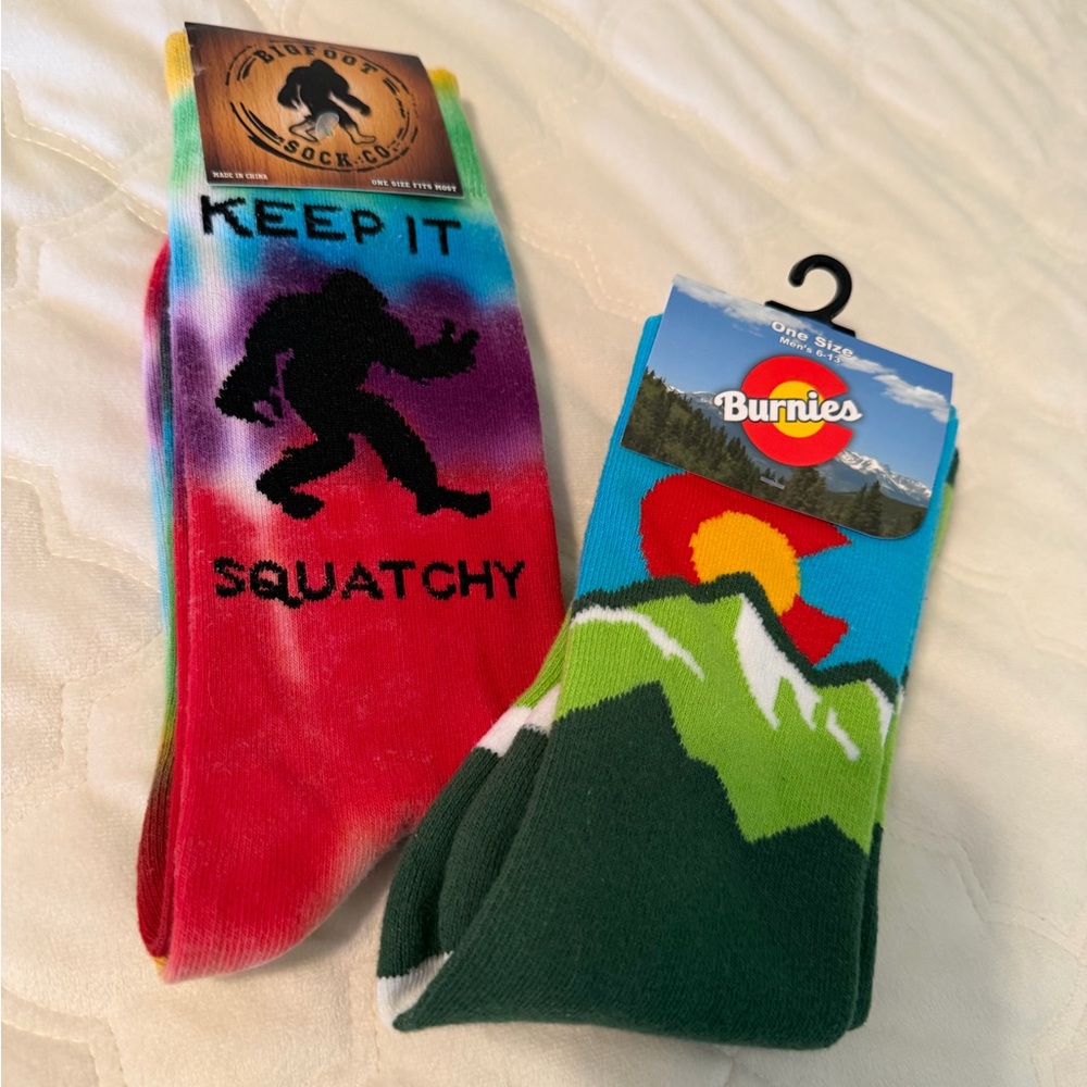 Colorful Novelty Socks Set